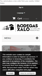 Mobile Screenshot of bodegasxalo.com