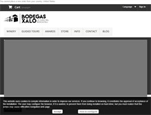 Tablet Screenshot of bodegasxalo.com